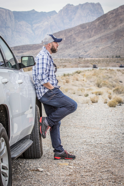 Helikon-Tex Greyman Tactical Jeans pantaloni denim, albastru închis