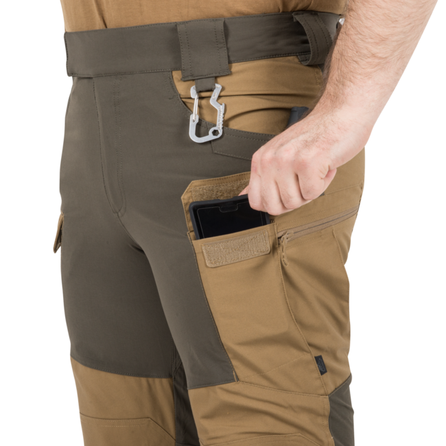 Helikon-Tex Hybrid Outback pantaloni DuraCanvas, coyote/negru