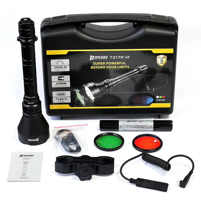 Speras T217K V2 set lanternă de vânătoare