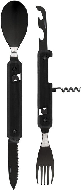 Akinod A02B00004 set multifuncțional 13h25 black mirror finish, ebony wood