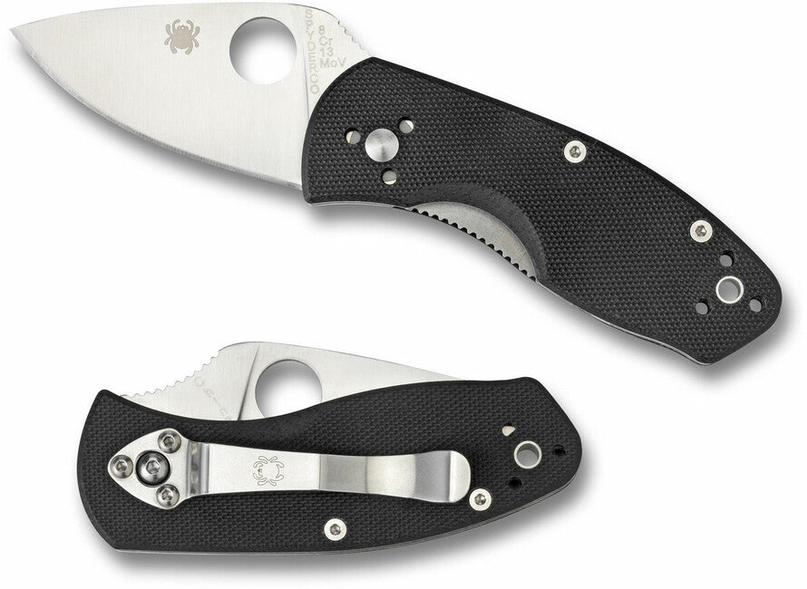 Spyderco Ambitious briceag 5,7cm, negru G10