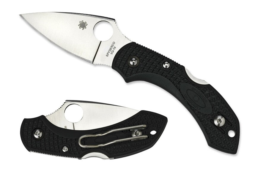 Spyderco Dragonfly 2 Lightweight briceag FRN, negru, 5,7 cm