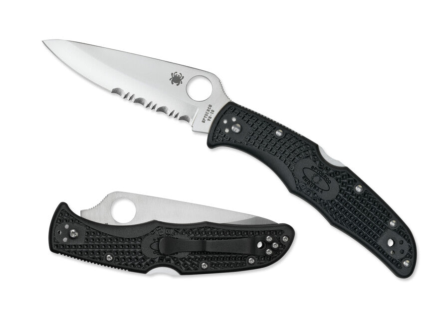 Spyderco Endura 4 Lightweight briceag FRN, negru, 9,5 cm