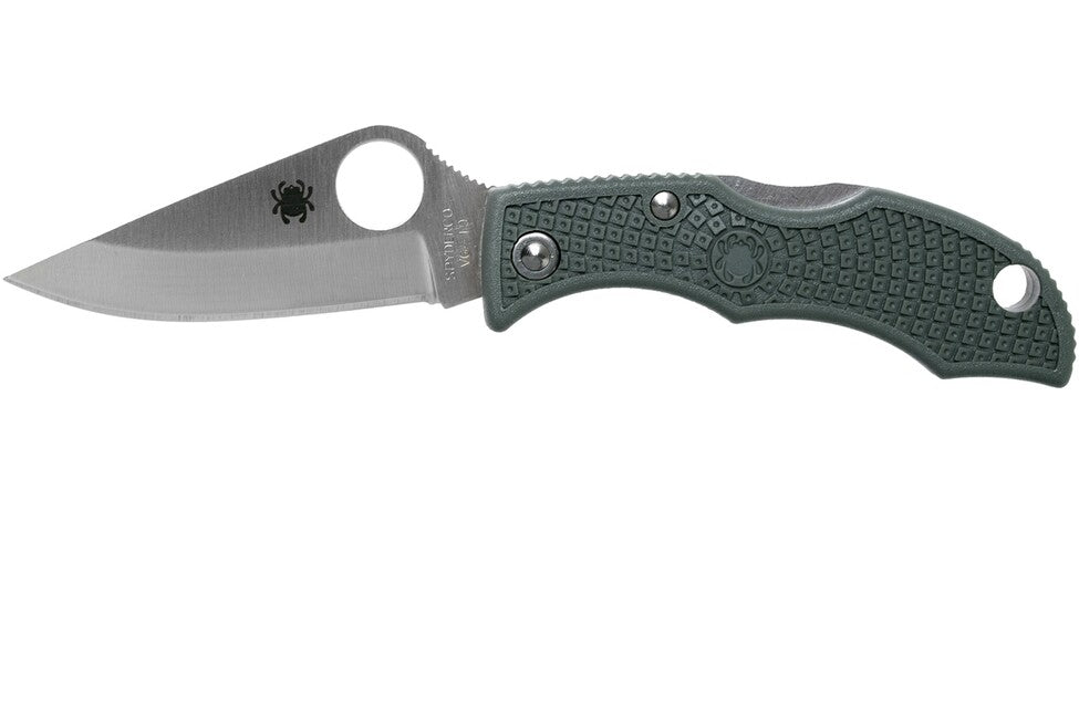Spyderco Ladybug 3 Lightweight briceag FRN, verde gri, 4,9 cm