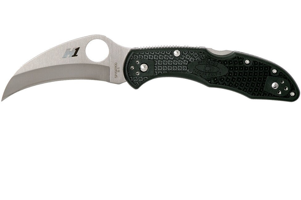Spyderco Tasman Salt 2 cuțit FRN, negru, 7,4 cm
