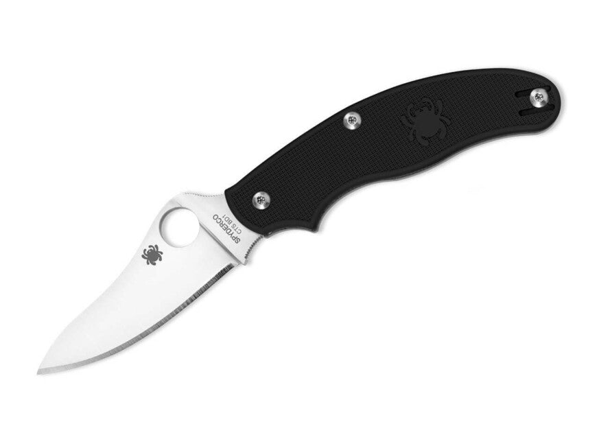 Spyderco UK Penknife briceag zilnic FRN, negru, 7,6 cm