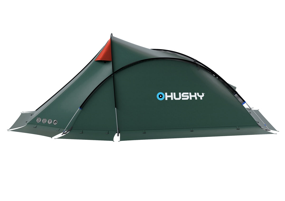 HUSKY Stan Extreme Flame 2 cort, verde