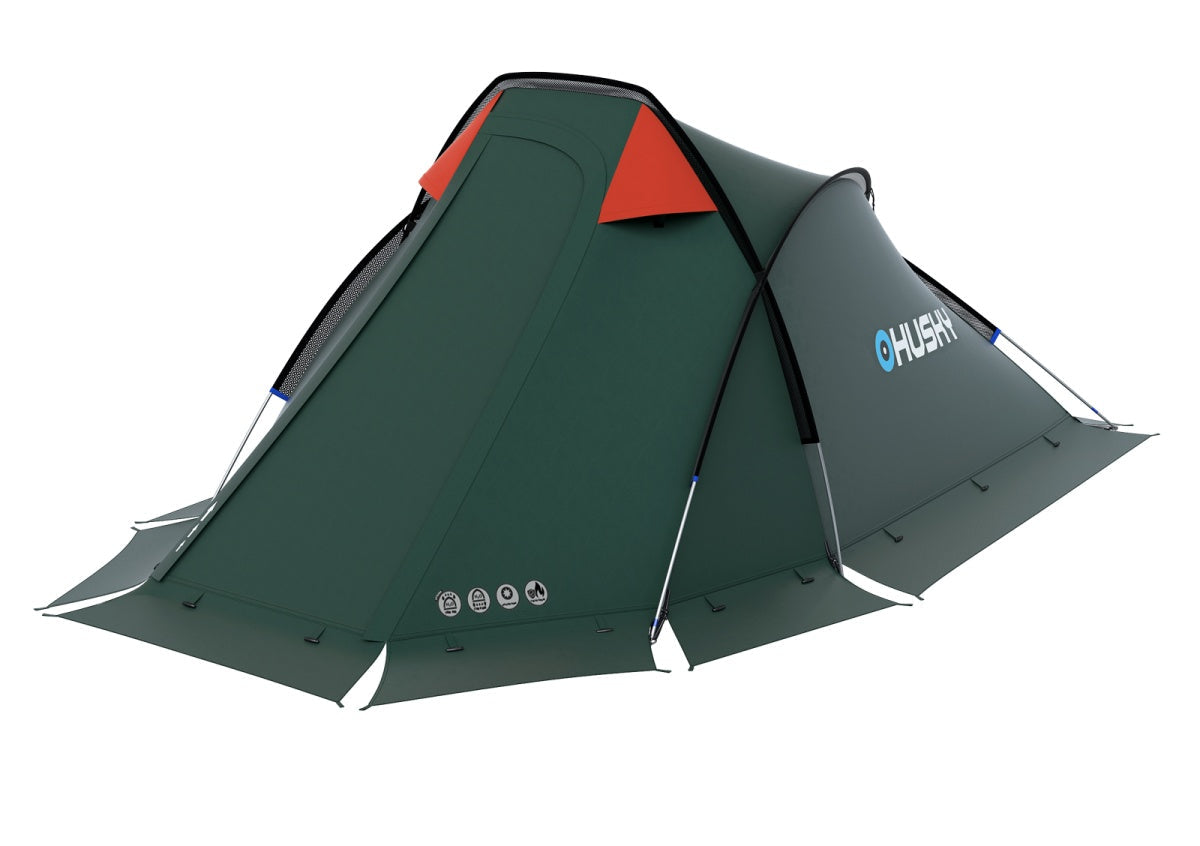 HUSKY Stan Extreme Flame 2 cort, verde