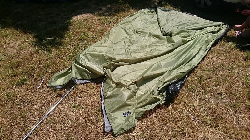 MFH cort minipack pentru 2 persoane BW tarn, 213x137x97cm