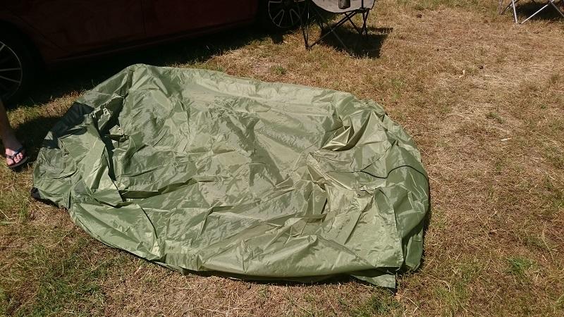 MFH cort minipack pentru 2 persoane BW tarn, 213x137x97cm