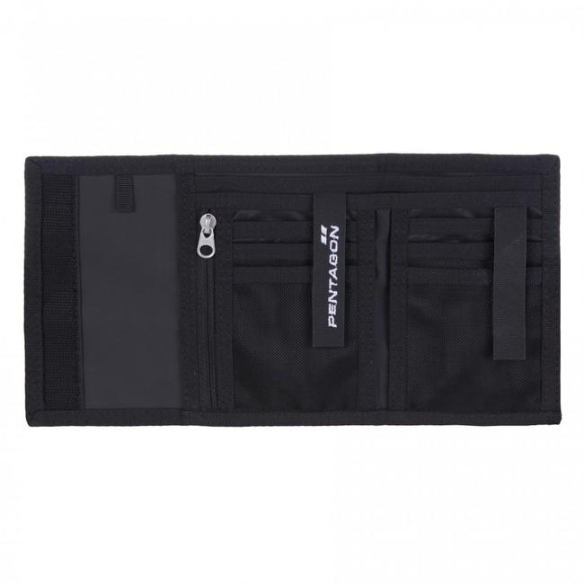 Pentagon Stater 2.0 portofel Stealth, negru