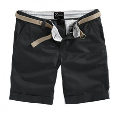 Surplus chino pantaloni scurți, negri
