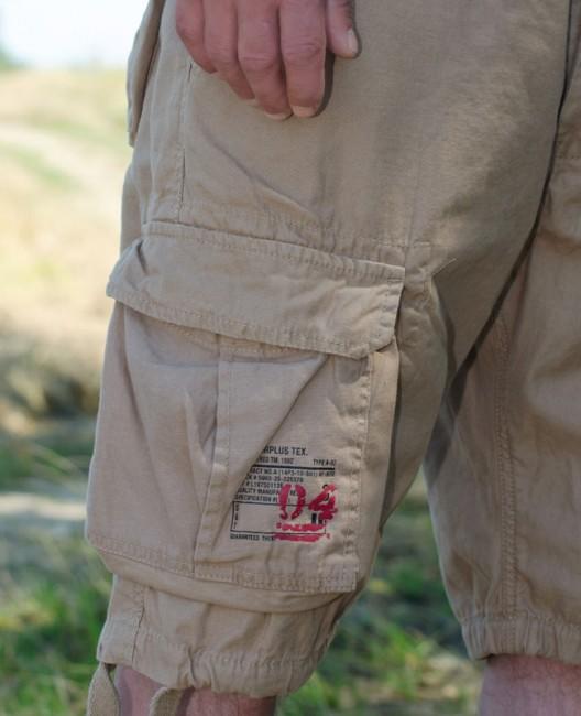 Surplus Vintage pantaloni scurți, bej