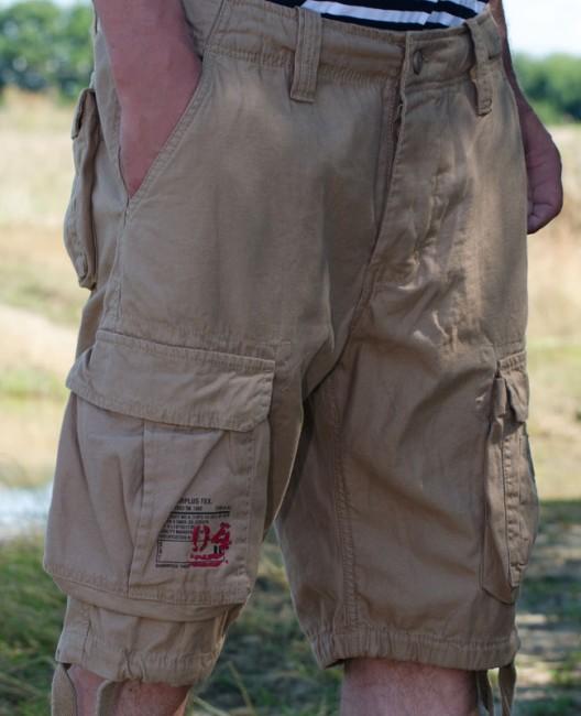 Surplus Vintage pantaloni scurți, bej