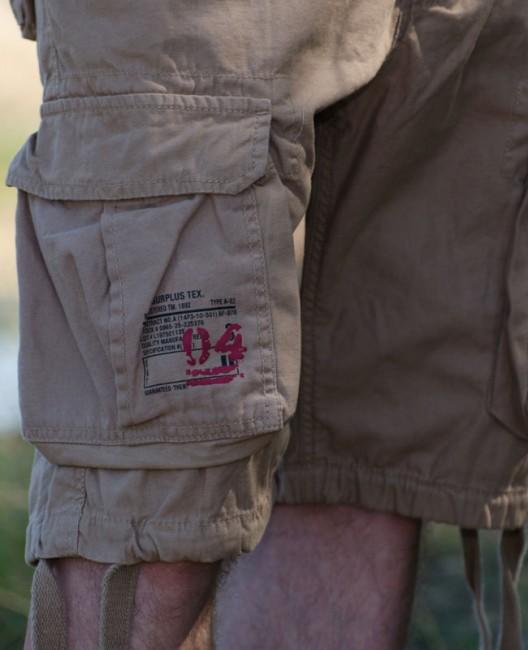 Surplus Vintage pantaloni scurți, bej