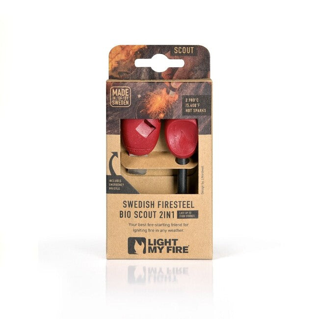 LIGHT MY FIRE Firesteel BIO amnar Scout 2în1, maro