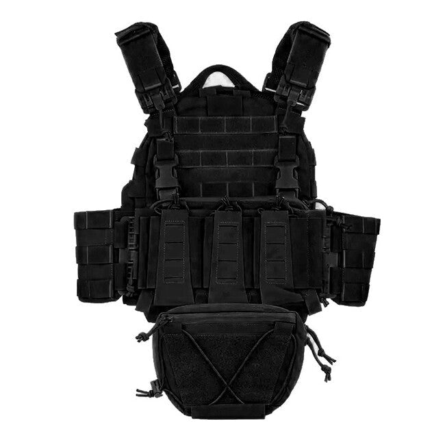DRAGOWA Tactical Raven vestă tactică, neagră