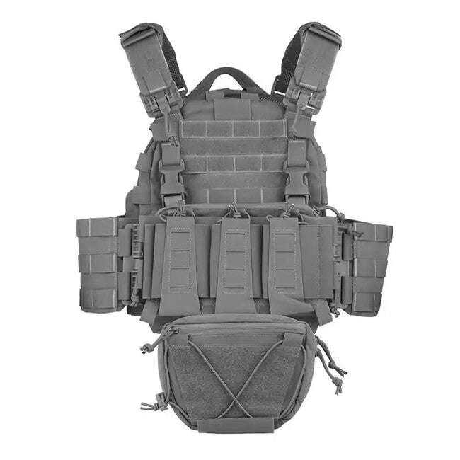 DRAGOWA Tactical Raven vestă tactică, gri