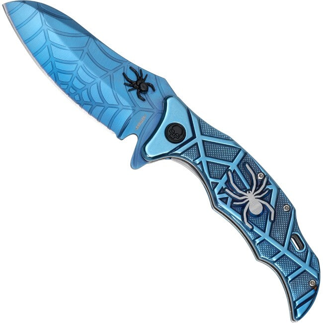 Haller Spider briceag albastru