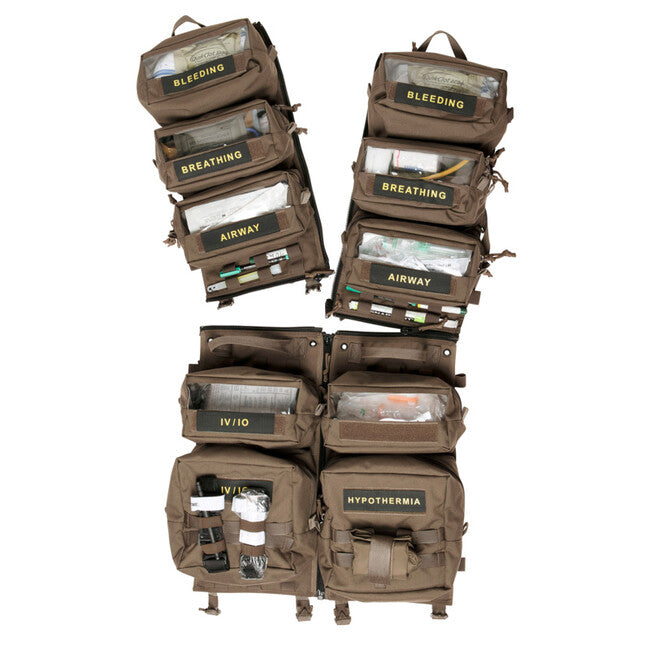 Tasmanian Tiger Medic Transporter panou pentru echipament medical, coyote brown