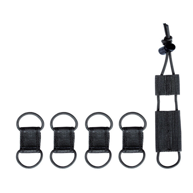 Tasmanian Tiger Cable Manager Set elemente de fixare, negru