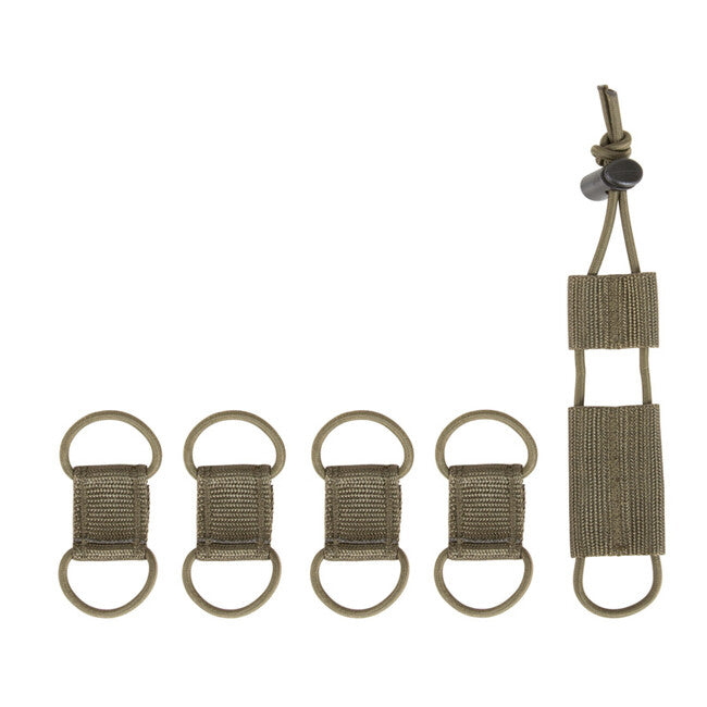 Tasmanian Tiger Cable Manager Set elemente de fixare, oliv