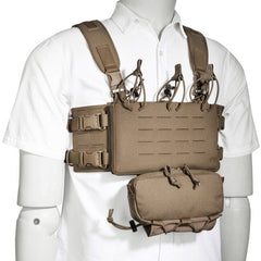 Tasmanian Tiger Small Combi Rig vestă, coyote brown