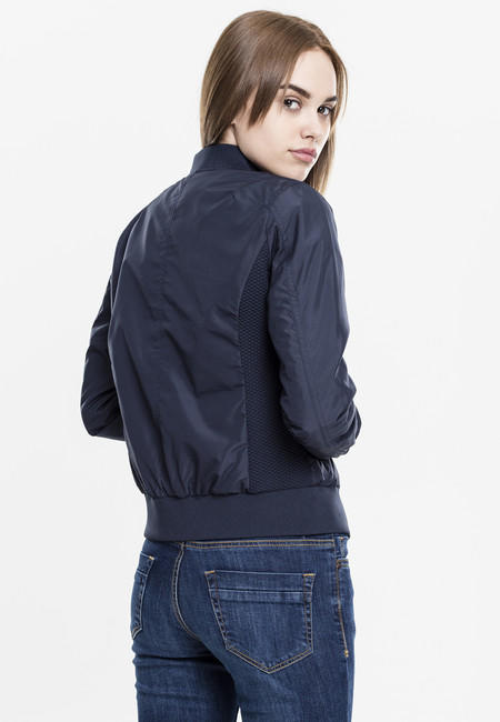 Urban Classics geacă bomber ușoară pentru femei, bleumarin