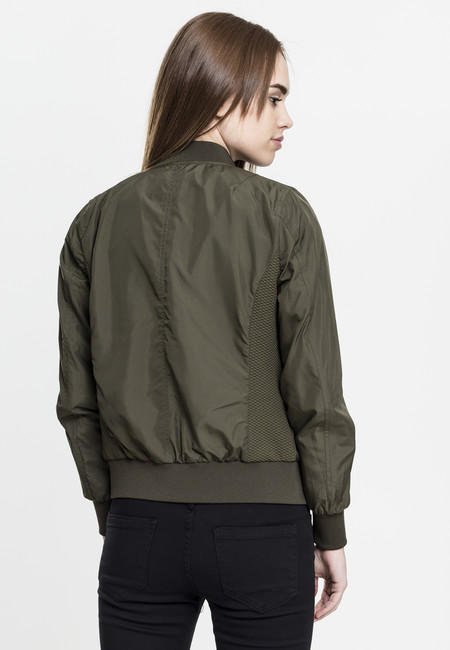 Urban Classics geacă bomber ușoară pentru femei, oliv