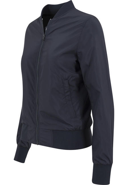 Urban Classics geacă bomber ușoară pentru femei, bleumarin
