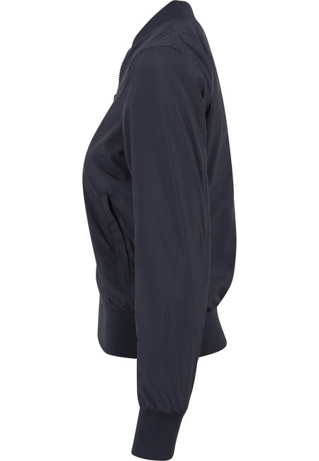 Urban Classics geacă bomber ușoară pentru femei, bleumarin