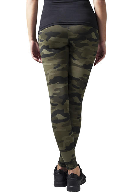 Urban Classics colanți pentru femei, Wood camo