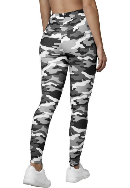 Urban Classics colanți pentru femei, Snow camo