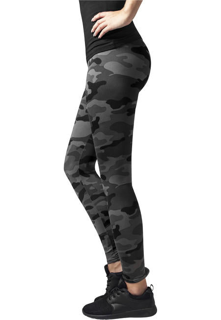 Urban Classics colanți pentru femei, Dark camo