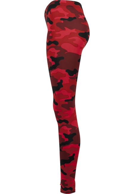 Urban Classics colanți pentru femei, Red camo