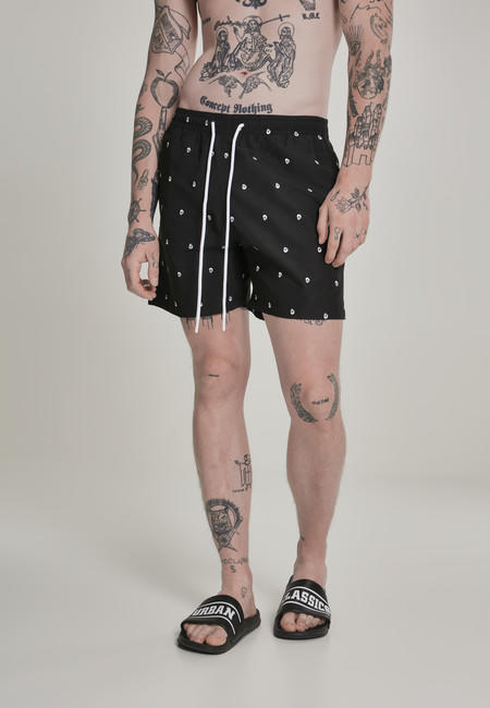 Urban Classics plavici skull pentru bărbați, negru