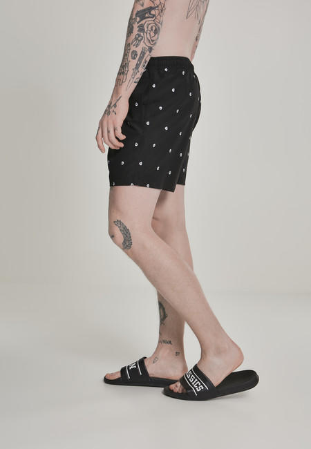 Urban Classics plavici skull pentru bărbați, negru