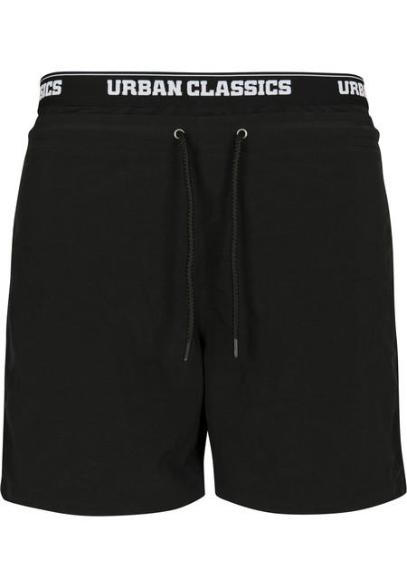 Urban Classics costum de baie pentru bărbați, negru
