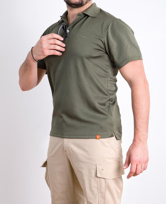 Pentagon Anassa tricou polo, cinder grey