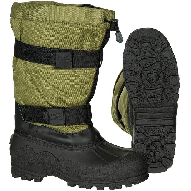 Fox Outdoor Fox 40 C bocanci termici cu talpă din cauciuc, OD green