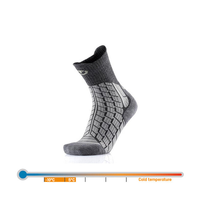 Therm-ic șosete de trekking, gri/gri deschis