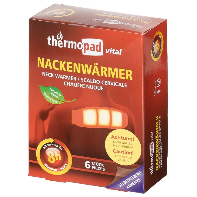 Thermopad încălzitor pentru gât 6 buc