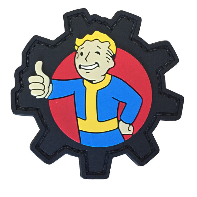 WARAGOD emblemă Thumbs Up Boy PVC Patch
