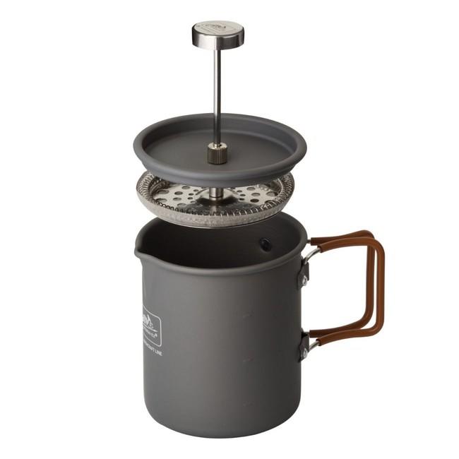 Helikon-Tex Camp cană French Press cu sită, gri