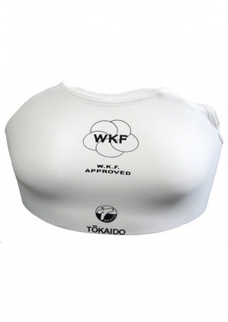 Tokaido WKF protecție de piept, albă