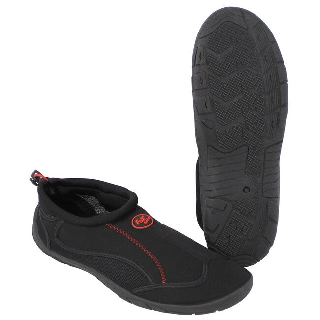 Fox Outdoor pantofi din neopren pentru apă cu șiret, negri