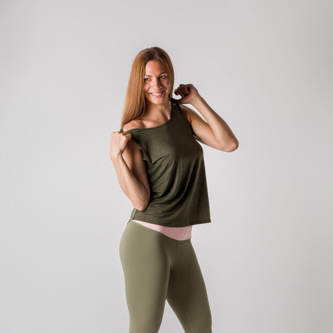Northfinder DOROTHY tricou sport pentru femei, oliv