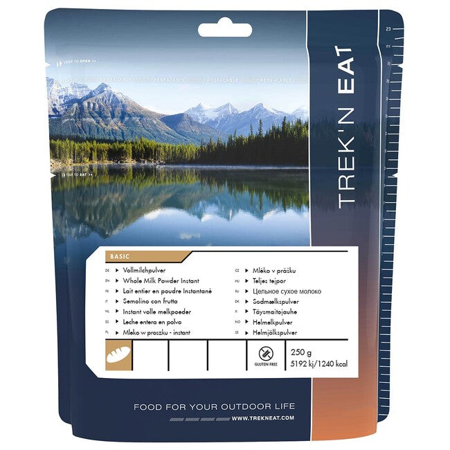 Trek'n Eat lapte integral uscat