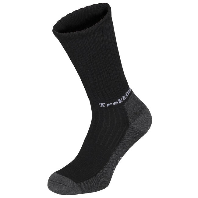 Fox Outdoor Lusen șosete de trekking cu talpă frotir, negre