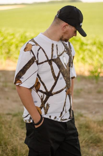 MFH tricou real tree model, hunter-snow